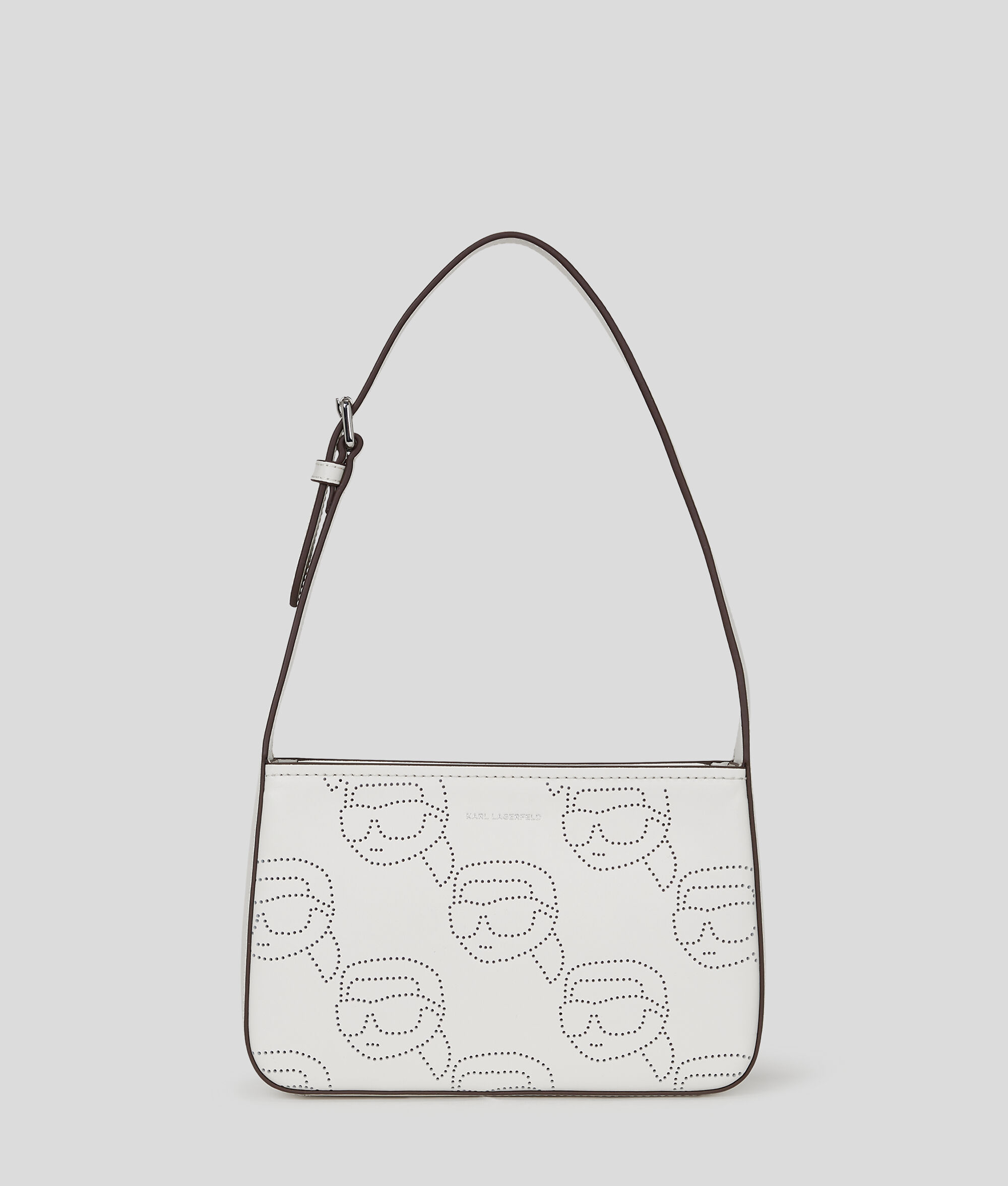 (image for) First-Class K/Ikonik Perforated Shoulder Bag